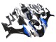 Lojas Carenagens Moto Yamaha YZF 1000 R1 2015-2019 - Prata Azul Preto Brilhante