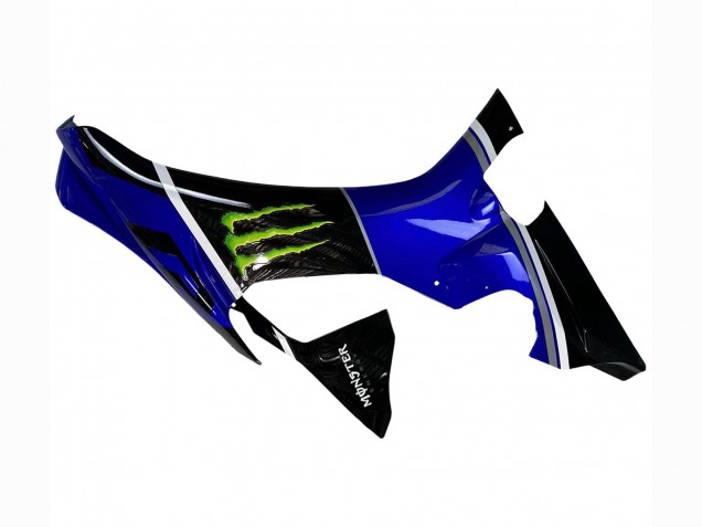 Lojas Carenagens Moto Yamaha YZF 1000 R1 2015-2019 - Azul Preto Brilhante Verde Monstro