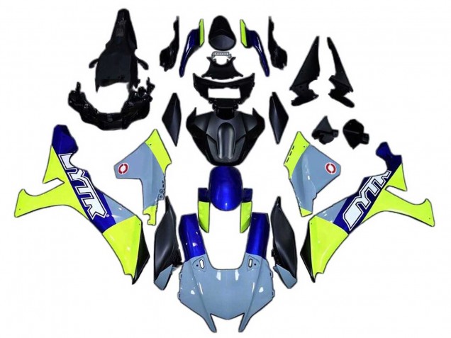 Lojas Carenagens Moto Yamaha YZF 1000 R1 2020-2025 - Azul Verde Preto