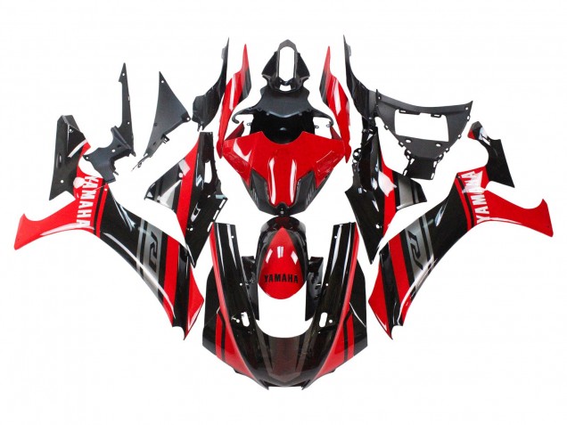 Lojas Carenagens Moto Yamaha YZF 1000 R1 2020-2025 - Vermelho Prata Preto