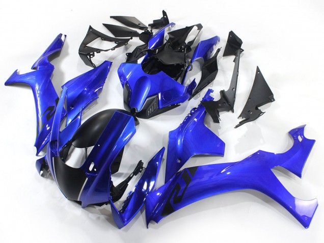 Lojas Carenagens Moto Yamaha YZF 1000 R1 2020-2025 - Azul Preto Fosco