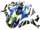Lojas Carenagens Moto Yamaha YZF 1000 R1 2020-2025 - Azul Verde Preto Tubarão