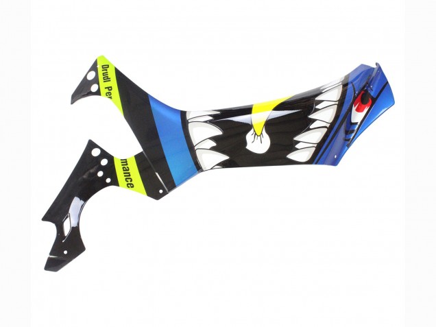 Lojas Carenagens Moto Yamaha YZF 1000 R1 2020-2025 - Azul Verde Preto Tubarão