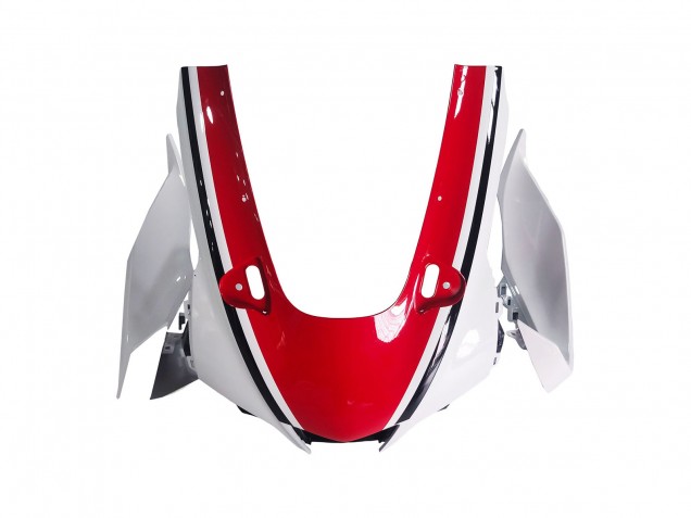 Lojas Carenagem Moto Yamaha YZF 1000 R1 2020-2025 - Branco Vermelho Preto Brilhante
