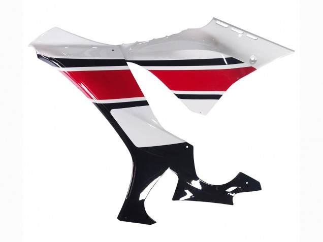 Lojas Carenagem Moto Yamaha YZF 1000 R1 2020-2025 - Branco Vermelho Preto Brilhante