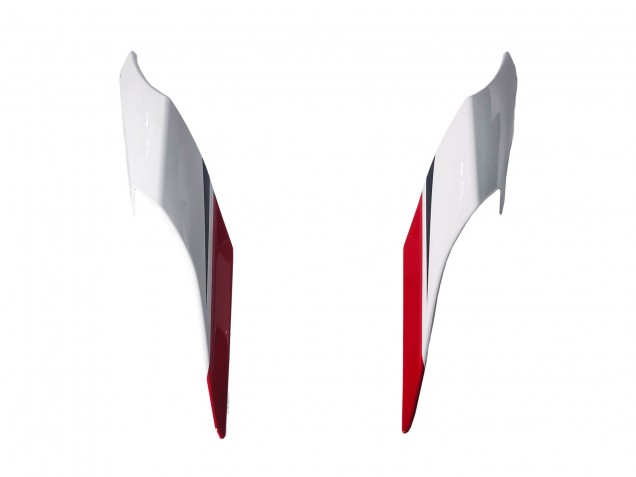 Lojas Carenagem Moto Yamaha YZF 1000 R1 2020-2025 - Branco Vermelho Preto Brilhante