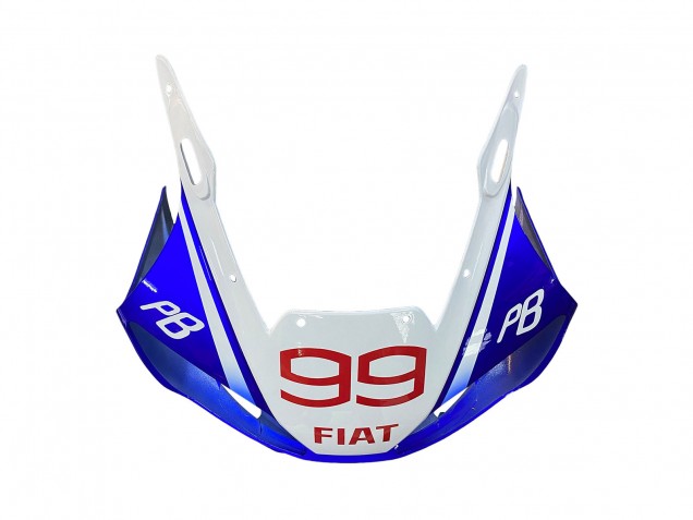 Lojas Carenagens Moto Yamaha YZF 600 R6 1998-2002 - Branco Azul Vermelho Fiat 99
