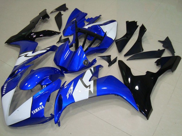 Lojas Carenagens Moto Yamaha YZF R1 2004-2006 - Branco Azul Preto