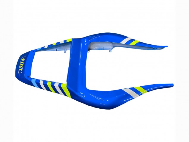 Lojas Carenagens Moto Yamaha YZF 600 R6 1998-2002 - Branco Azul Amarelo Néon Fiat Motul Michelin