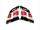 Lojas Carenagem Moto Yamaha YZF 600 R6 1998-2002 - Vermelho Branco Preto Brilhante