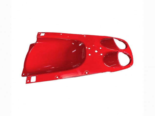 Lojas Carenagem Moto Yamaha YZF 600 R6 1998-2002 - Vermelho Branco Preto Brilhante