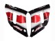Lojas Carenagens Moto Yamaha YZF 600 R6 1998-2002 - Vermelho Branco Preto Brilhante
