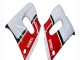 Lojas Carenagens Moto Yamaha YZF 600 R6 1998-2002 - Branco Vermelho Preto Petronas Yamalube 50th