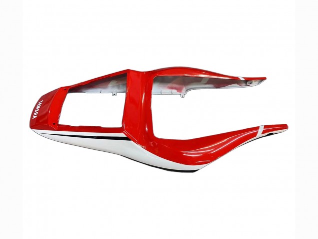 Lojas Carenagens Moto Yamaha YZF 600 R6 1998-2002 - Branco Vermelho Preto Petronas Yamalube 50th