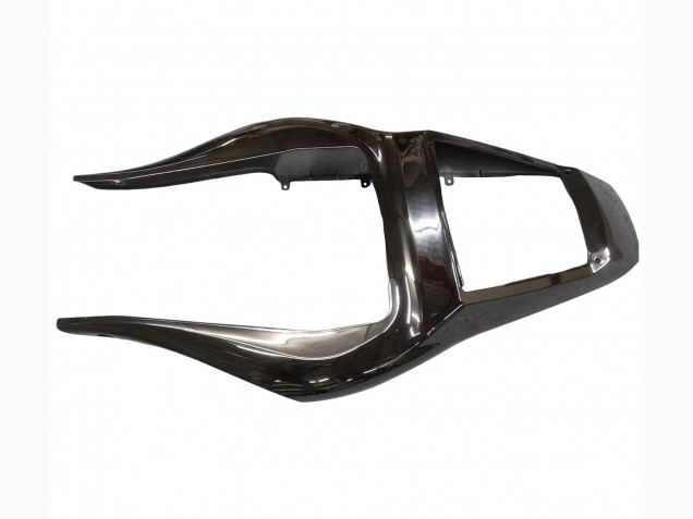 Lojas Carenagens Moto Yamaha YZF 600 R6 1998-2002 - Prata Preto Brilhante