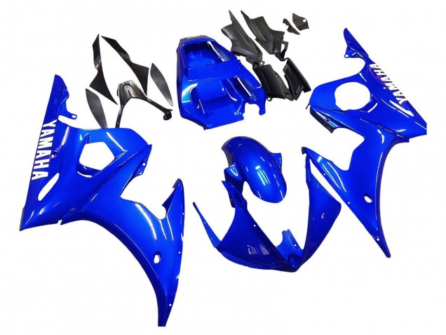 Lojas Carenagem Moto Yamaha YZF R6 2003-2004 - Azul