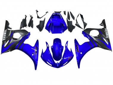 Lojas Carenagens Moto Yamaha YZF R6S 2006-2009 - Azul Preto