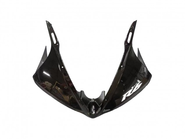 Lojas Carenagens Moto Yamaha YZF R6S 2006-2009 - Preto Brilhante Preto Fosco Branco Decalques