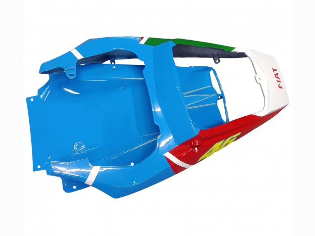 Lojas Carenagens Moto Yamaha YZF R6 2003-2004 - Branco Azul Verde Vermelho Kastinee Dunlop Motul