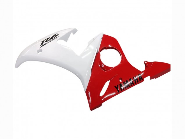 Lojas Carenagens Moto Yamaha YZF R6S 2006-2009 - Branco Vermelho