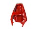 Lojas Carenagens Moto Yamaha YZF R6S 2006-2009 - Branco Vermelho Lucky Strike Motul