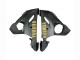 Lojas Carenagens Moto Yamaha YZF R6S 2006-2009 - Cinzento Fosco Preto Fosco Ouro Decalques