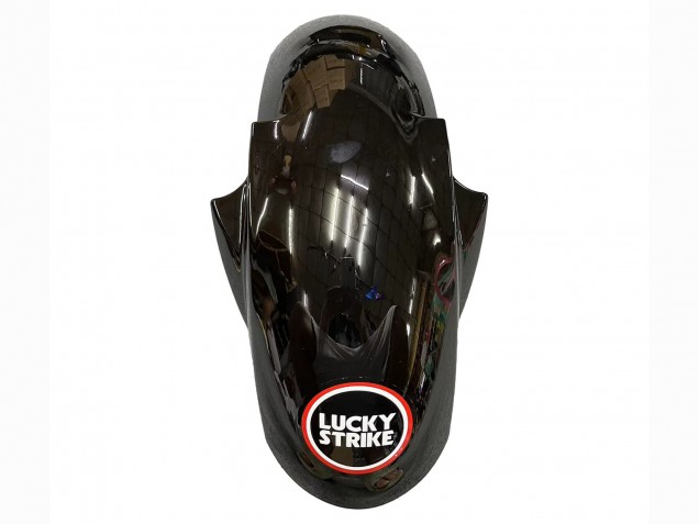 Lojas Carenagens Moto Yamaha YZF R6 2003-2004 - Preto Brilhante Vermelho Branco Lucky Strike Motul