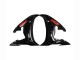 Lojas Carenagens Moto Yamaha YZF R6 2003-2004 - Preto Brilhante Vermelho