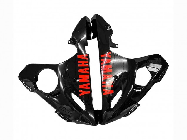 Lojas Carenagens Moto Yamaha YZF R6S 2006-2009 - Preto Brilhante Vermelho