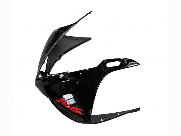 Lojas Carenagens Moto Yamaha YZF R6S 2006-2009 - Preto Brilhante Vermelho