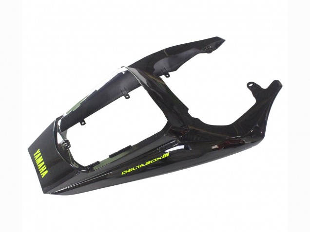 Lojas Carenagens Moto Yamaha YZF R6S 2006-2009 - Preto Brilhante Amarelo Néon
