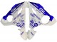Lojas Carenagens Moto Yamaha YZF R6S 2006-2009 - Branco Azul GYTR