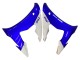 Lojas Carenagens Moto Yamaha YZF R6S 2006-2009 - Branco Azul GYTR