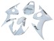 Lojas Carenagens Moto Yamaha YZF R6 2003-2004 - Branco Preto Decalques