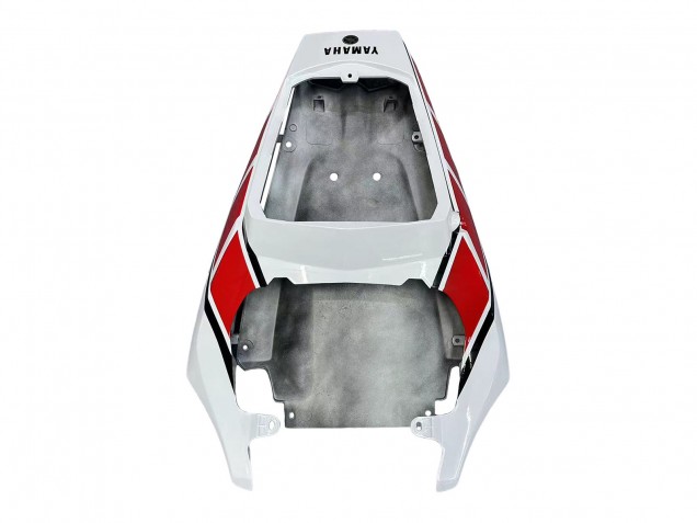 Lojas Carenagens Moto Yamaha YZF R6S 2006-2009 - Branco Vermelho Preto Brilhante Motul