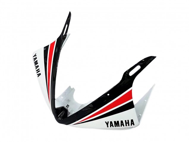Lojas Carenagens Moto Yamaha YZF R6S 2006-2009 - Branco Vermelho Preto Brilhante Motul