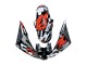 Lojas Carenagens Moto Yamaha YZF R6S 2006-2009 - Preto Vermelho Cinzento Camouflage