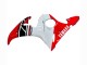 Lojas Carenagens Moto Yamaha YZF R6S 2006-2009 - Vermelho Branco Preto