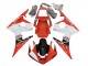 Lojas Carenagens Moto Yamaha YZF R6S 2006-2009 - Vermelho Branco Preto