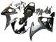 Lojas Carenagens Moto Yamaha YZF R6 2003-2004 - Preto Brilhante Preto Fosco Ouro Camaleão