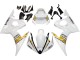 Lojas Carenagens Moto Yamaha YZF R6 2003-2004 - Branco Ouro