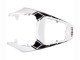 Lojas Carenagens Moto Yamaha YZF 600 R6 2005 - Branco Preto