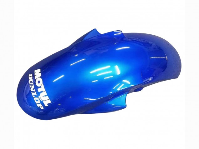 Lojas Carenagens Moto Yamaha YZF 600 R6 2005 - Branco Azul Dunlop Fiat Motul