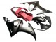 Lojas Carenagem Moto Yamaha YZF 600 R6 2005 - Preto Fosco Vermelho