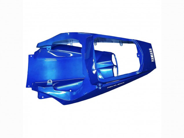 Lojas Carenagens Moto Yamaha YZF 600 R6 2005 - Azul Preto Fosco