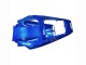Lojas Carenagens Moto Yamaha YZF 600 R6 2005 - Azul Preto Fosco