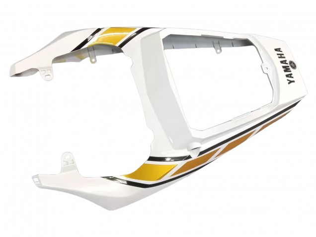 Lojas Carenagens Moto Yamaha YZF 600 R6 2005 - Branco Ouro Preto