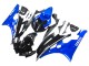 Lojas Carenagens Moto Yamaha YZF 600 R6 2006-2007 - Azul Preto Brilhante