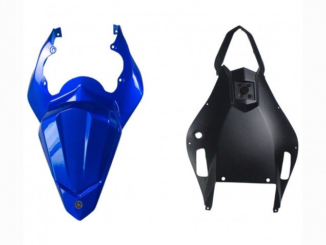 Lojas Carenagens Moto Yamaha YZF 600 R6 2006-2007 - Azul Preto Brilhante