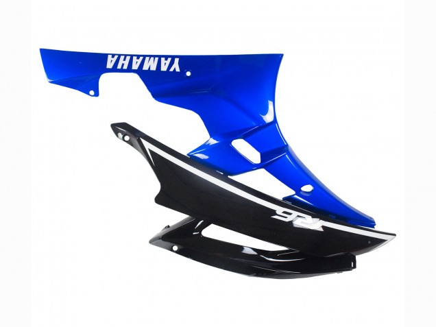 Lojas Carenagens Moto Yamaha YZF 600 R6 2006-2007 - Azul Preto Brilhante